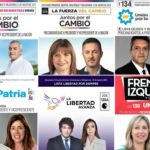 Boletas de elecciones primarias en Argentina 2023