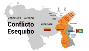 Conflicto Venezuela-Guyana / Infografía: Marcelo Regalado / Infobae